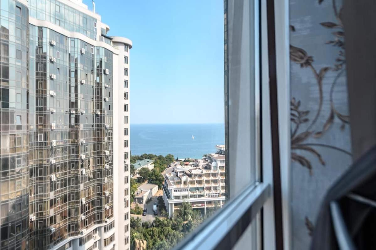 Бесті Апартаменти, 2 Спальні, Вид Моря 0523 Odessa Esterno foto